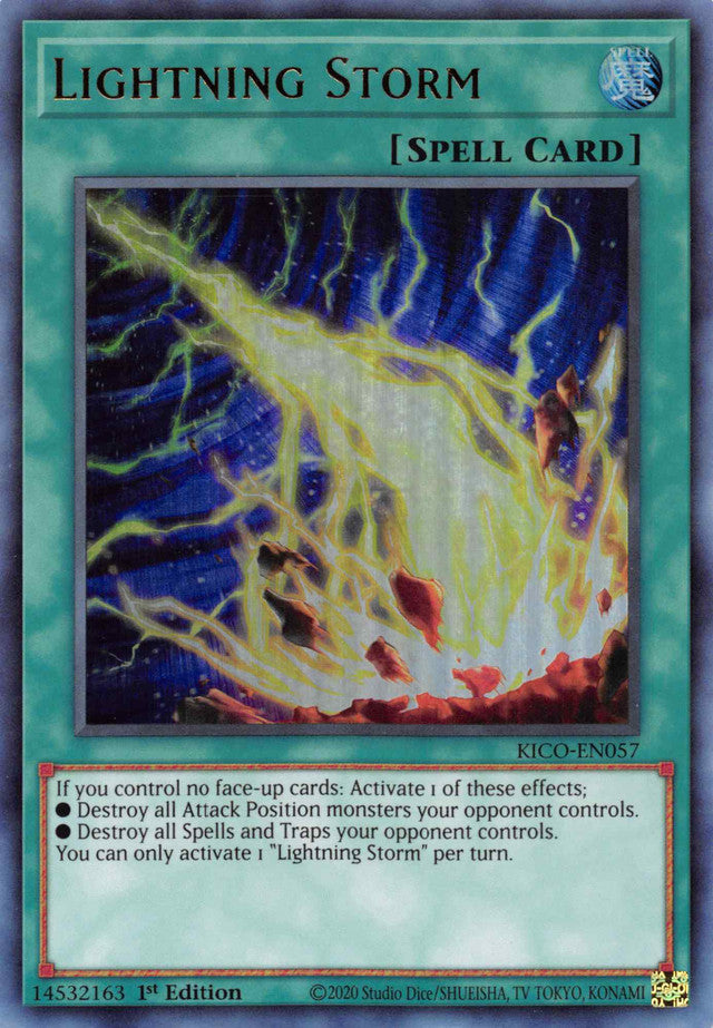 Lightning Storm (Ultra Rare) [KICO-EN057] Ultra Rare | Exor Games Truro
