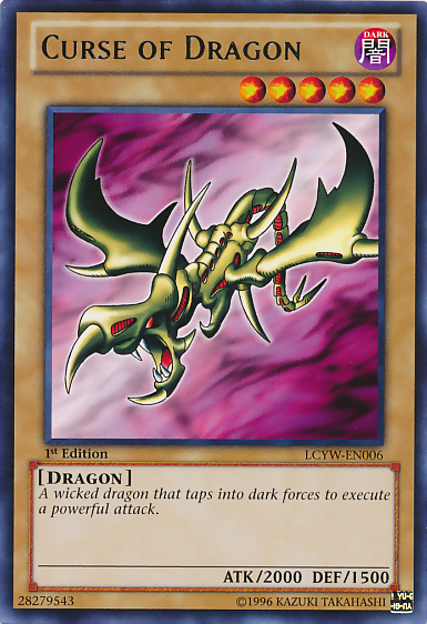 Curse of Dragon [LCYW-EN006] Rare | Exor Games Truro