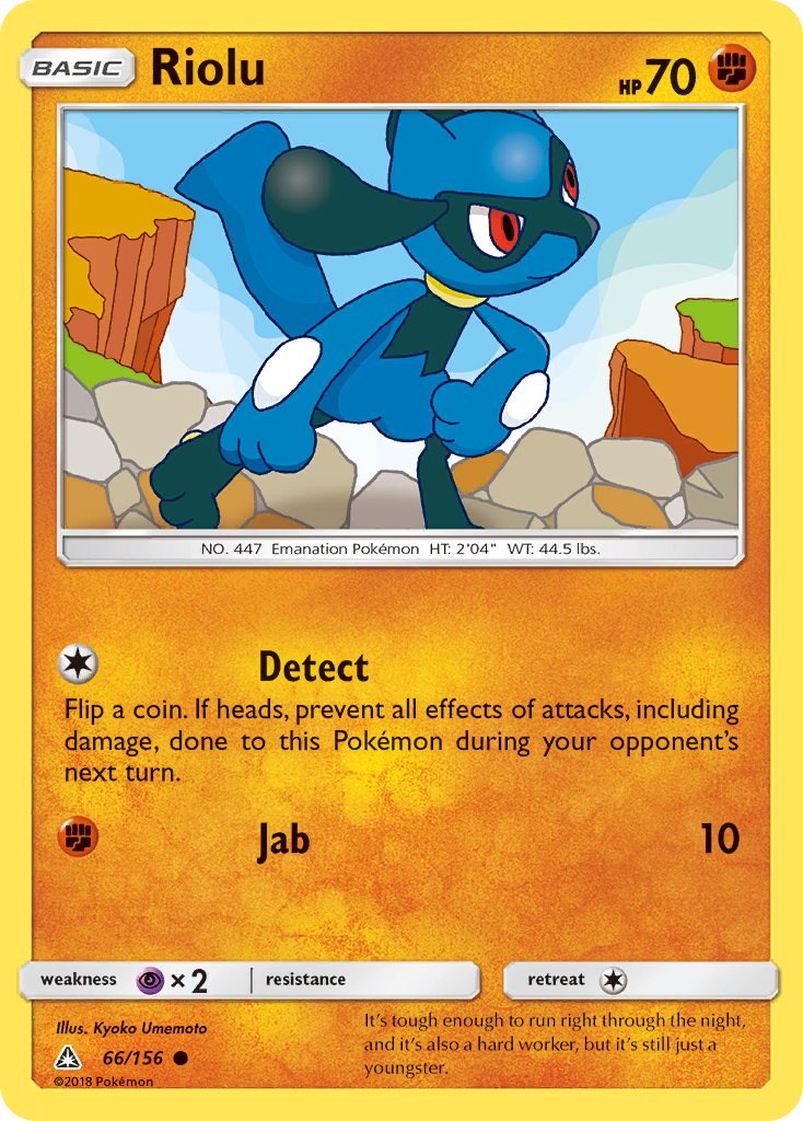 Riolu (66/156) [Sun & Moon: Ultra Prism] | Exor Games Truro