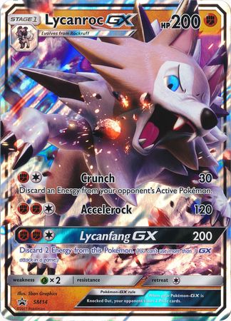 Lycanroc GX (SM14) (Jumbo Card) [Sun & Moon: Black Star Promos] | Exor Games Truro