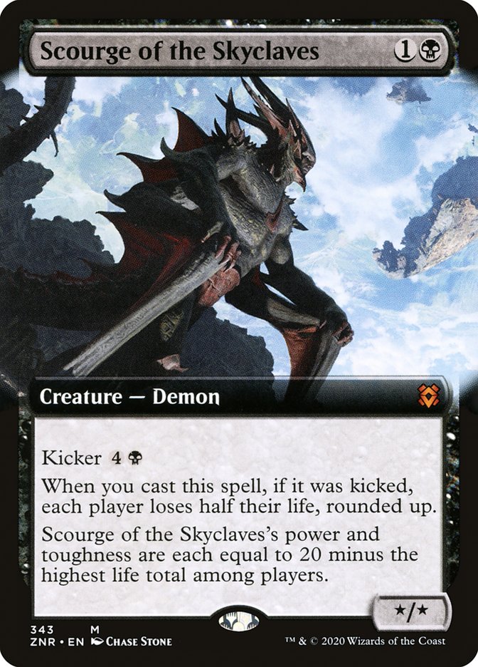 Scourge of the Skyclaves (Extended Art) [Zendikar Rising] | Exor Games Truro