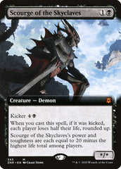 Scourge of the Skyclaves (Extended Art) [Zendikar Rising] | Exor Games Truro