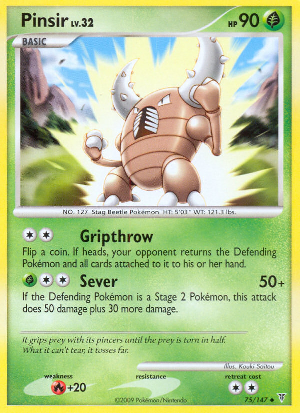 Pinsir (75/147) [Platinum: Supreme Victors] | Exor Games Truro