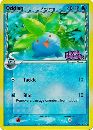 Oddish (73/110) (Delta Species) (Stamped) [EX: Holon Phantoms] | Exor Games Truro