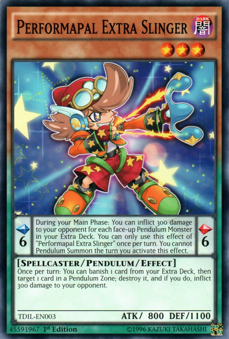 Performapal Extra Slinger [TDIL-EN003] Common | Exor Games Truro