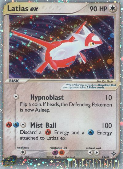 Latias ex (93/97) [EX: Dragon] | Exor Games Truro