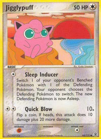 Jigglypuff (65/112) [EX: FireRed & LeafGreen] | Exor Games Truro