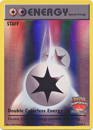 Double Colorless Energy (90/108) (NA Championship Promo Staff) [XY: Evolutions] | Exor Games Truro
