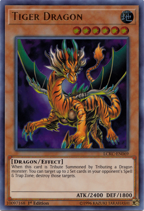 Tiger Dragon [LCKC-EN069] Ultra Rare | Exor Games Truro