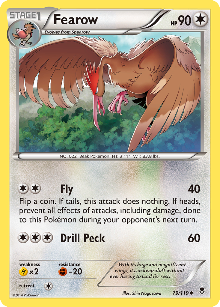 Fearow (79/119) [XY: Phantom Forces] | Exor Games Truro