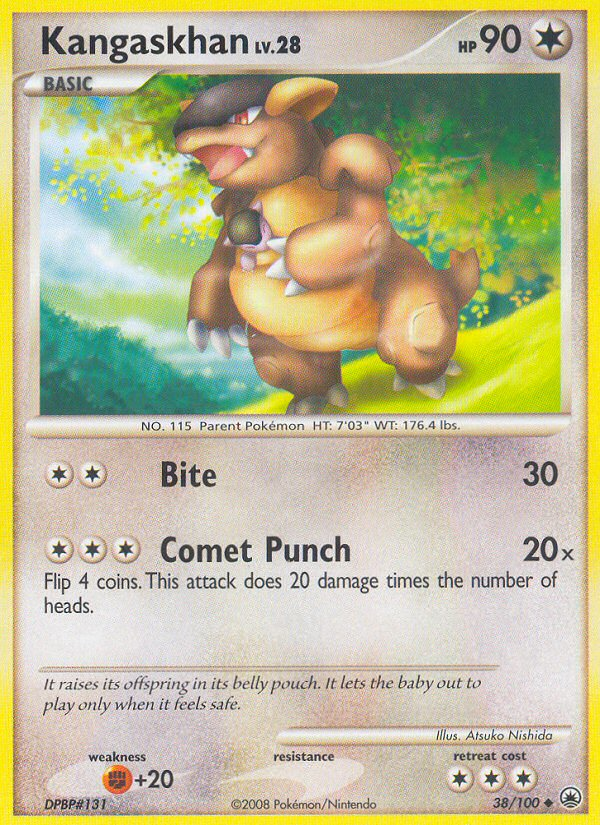 Kangaskhan (38/100) [Diamond & Pearl: Majestic Dawn] | Exor Games Truro