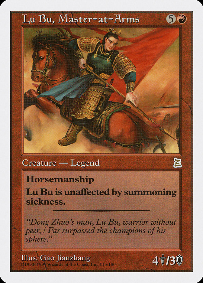 Lu Bu, Master-at-Arms [Portal Three Kingdoms] | Exor Games Truro