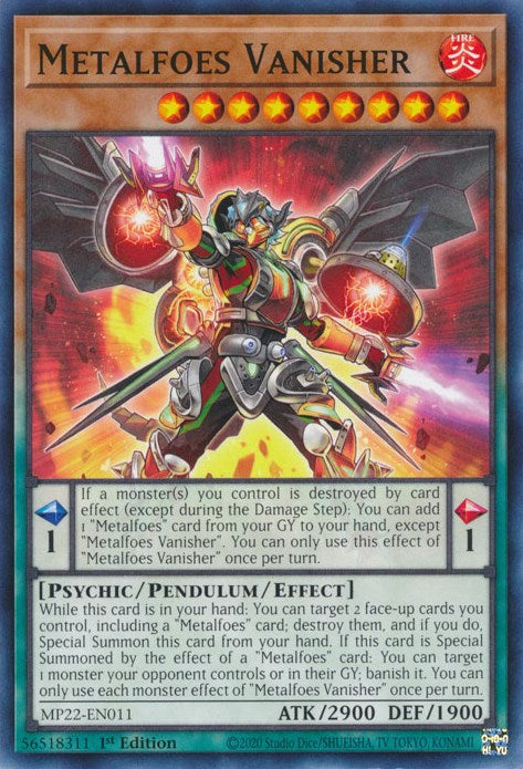 Metalfoes Vanisher [MP22-EN011] Common | Exor Games Truro