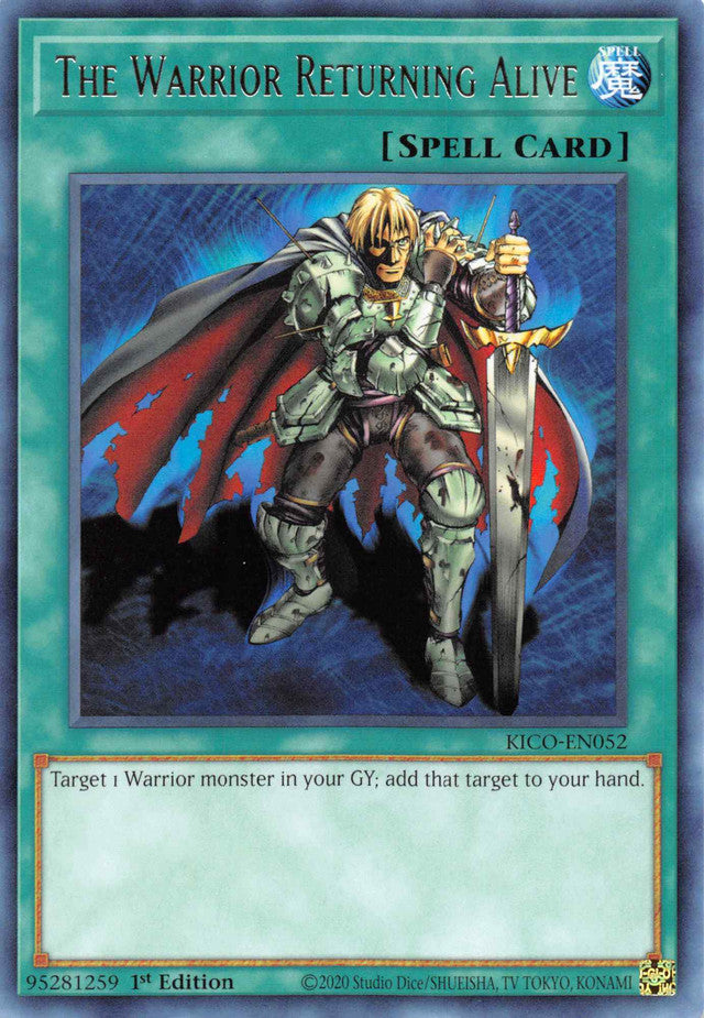 The Warrior Returning Alive [KICO-EN052] Rare | Exor Games Truro