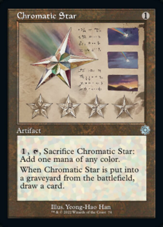 Chromatic Star (Retro Schematic) [The Brothers' War Retro Artifacts] | Exor Games Truro