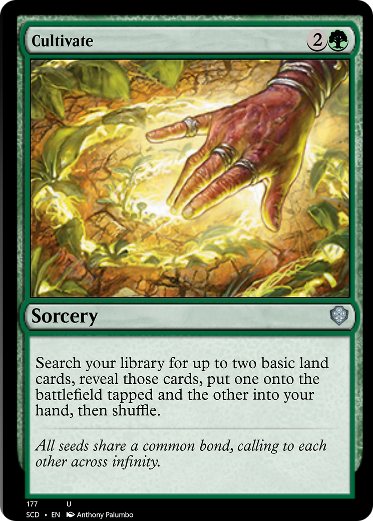 Cultivate [Starter Commander Decks] | Exor Games Truro