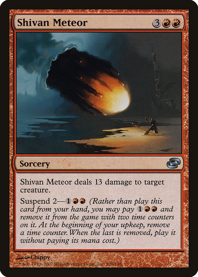 Shivan Meteor [Planar Chaos] | Exor Games Truro