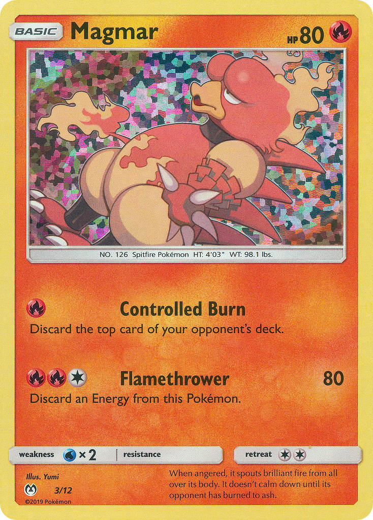 Magmar (3/12) [McDonald's Promos: 2019 Collection] | Exor Games Truro