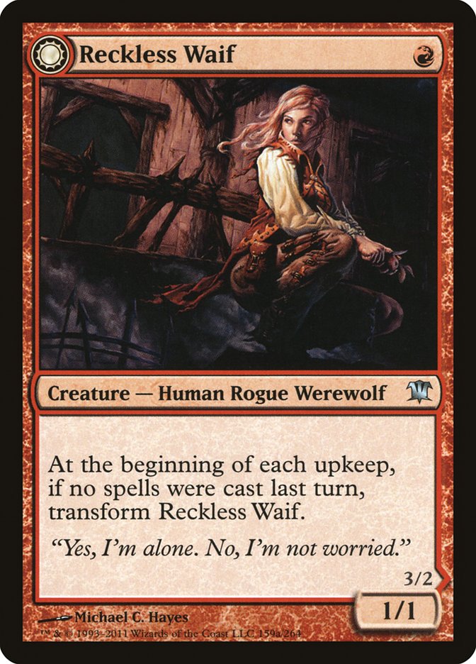 Reckless Waif // Merciless Predator [Innistrad] | Exor Games Truro