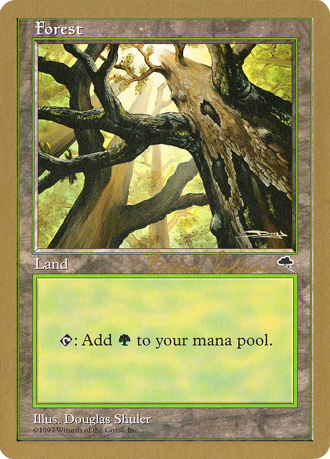 Forest (bs347) (Brian Selden) [World Championship Decks 1998] | Exor Games Truro