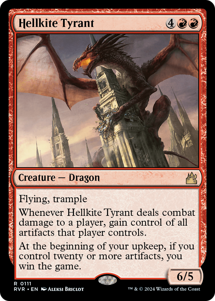 Hellkite Tyrant [Ravnica Remastered] | Exor Games Truro