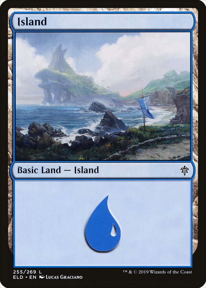 Island (255) [Throne of Eldraine] | Exor Games Truro