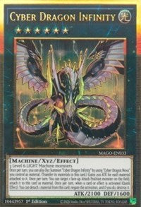 Cyber Dragon Infinity [MAGO-EN033] Gold Rare | Exor Games Truro