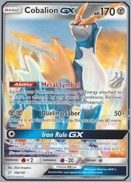 Cobalion GX (106/181) (Perfection - Henry Brand) [World Championships 2019] | Exor Games Truro