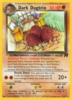 Dark Dugtrio (23/82) [Team Rocket Unlimited] | Exor Games Truro