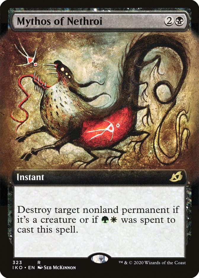Mythos of Nethroi (Extended Art) [Ikoria: Lair of Behemoths] | Exor Games Truro