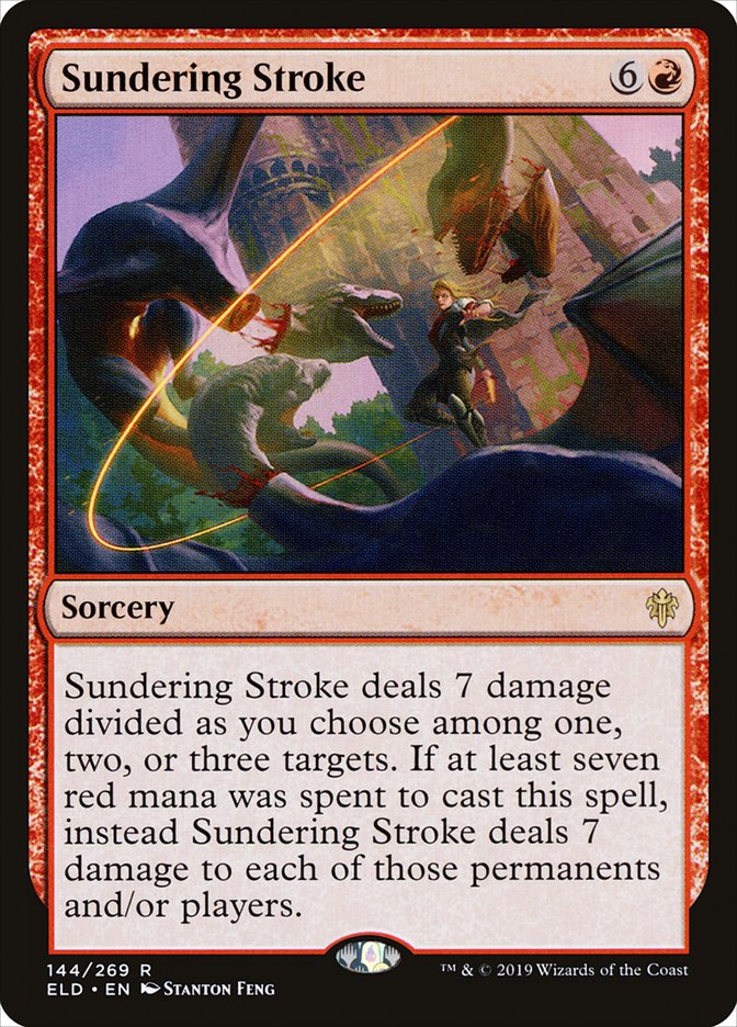 Sundering Stroke [Throne of Eldraine] | Exor Games Truro