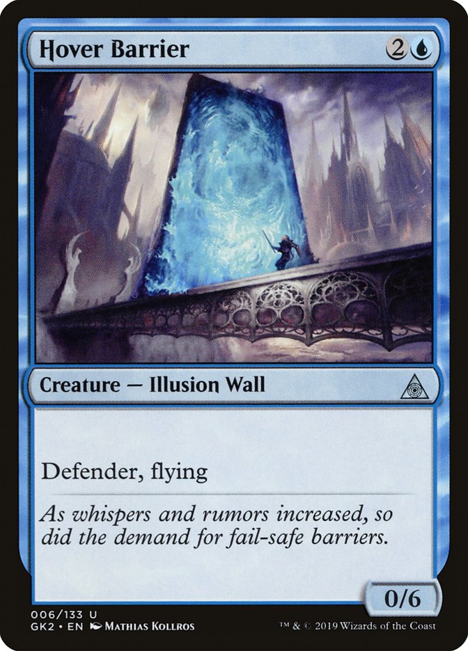 Hover Barrier [Ravnica Allegiance Guild Kit] | Exor Games Truro