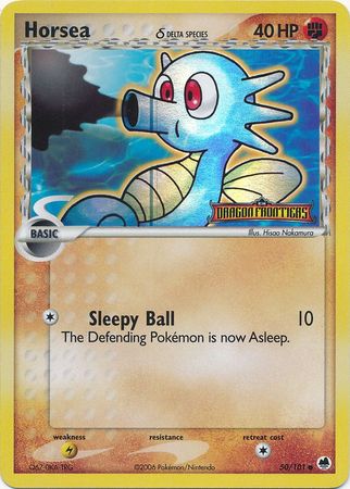 Horsea (50/101) (Delta Species) (Stamped) [EX: Dragon Frontiers] | Exor Games Truro