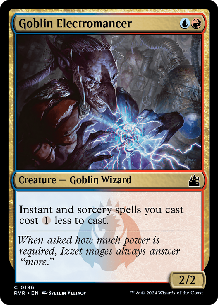 Goblin Electromancer [Ravnica Remastered] | Exor Games Truro