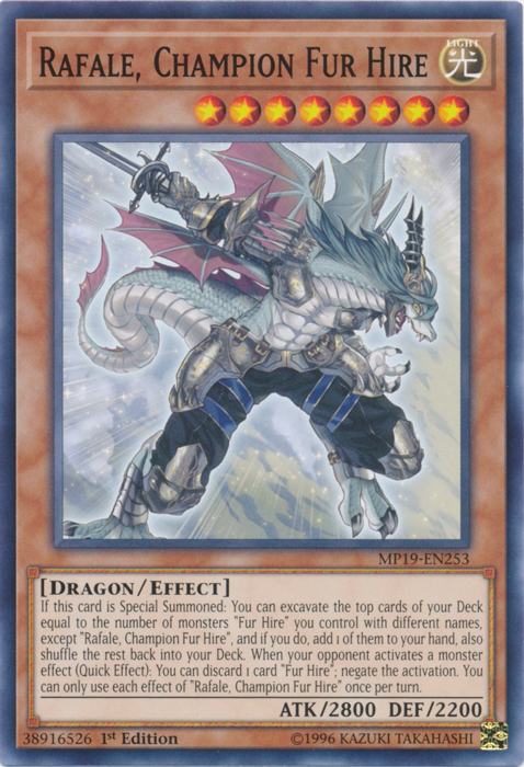 Rafale, Champion Fur Hire [MP19-EN253] Common | Exor Games Truro
