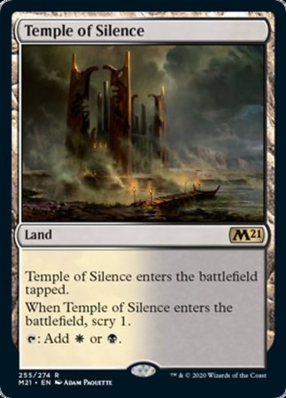 Temple of Silence [Core Set 2021] | Exor Games Truro