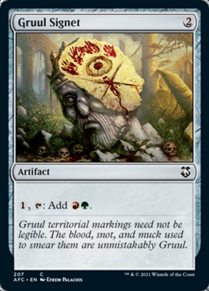 Gruul Signet [Dungeons & Dragons: Adventures in the Forgotten Realms Commander] | Exor Games Truro