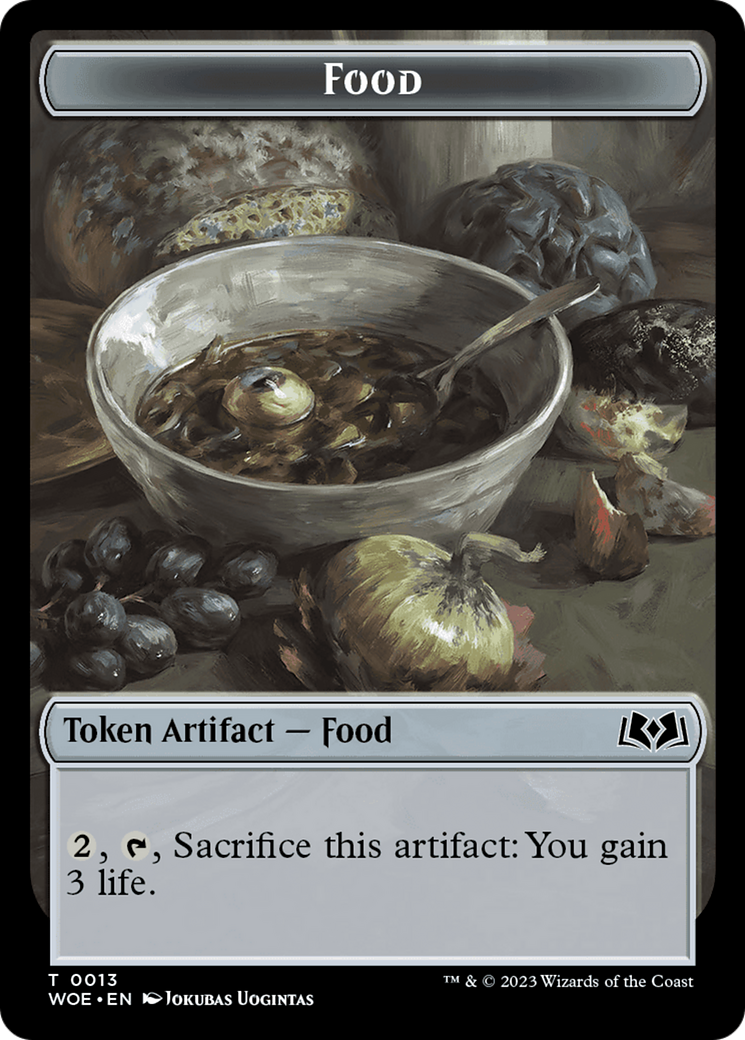 Food (0013) Token [Wilds of Eldraine Tokens] | Exor Games Truro