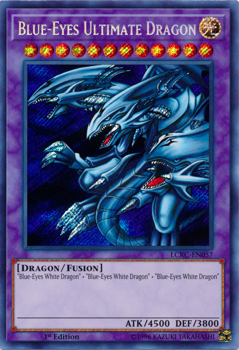 Blue-Eyes Ultimate Dragon [LCKC-EN057] Secret Rare | Exor Games Truro