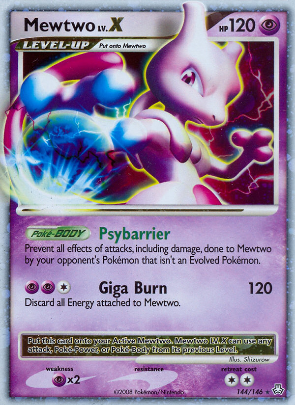 Mewtwo LV.X (144/146) [Diamond & Pearl: Legends Awakened] | Exor Games Truro