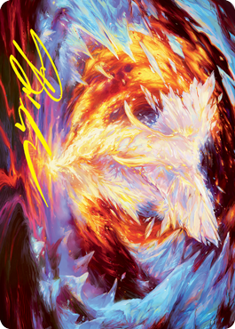 Magma Opus Art Card (Gold-Stamped Signature) [Strixhaven: School of Mages Art Series] | Exor Games Truro