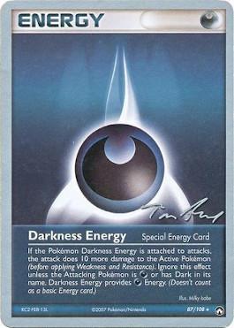 Darkness Energy (87/108) (Legendary Ascent - Tom Roos) [World Championships 2007] | Exor Games Truro