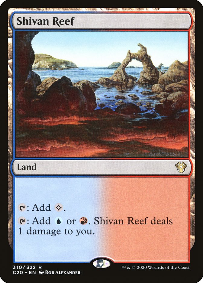 Shivan Reef [Commander 2020] | Exor Games Truro