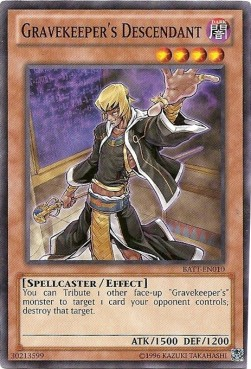 Gravekeeper's Descendant [BATT-EN010] Starfoil Rare | Exor Games Truro