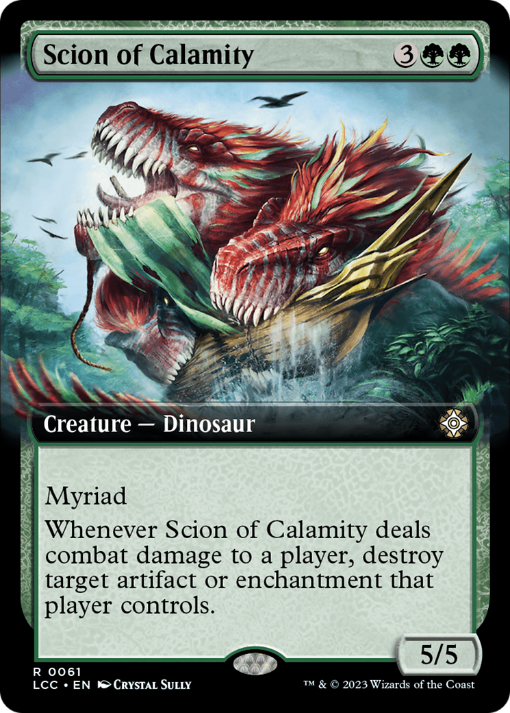 Scion of Calamity (Extended Art) [The Lost Caverns of Ixalan Commander] | Exor Games Truro