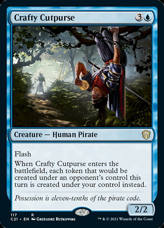 Crafty Cutpurse [Commander 2021] | Exor Games Truro