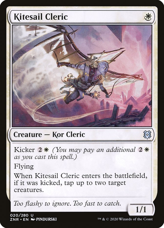 Kitesail Cleric [Zendikar Rising] | Exor Games Truro