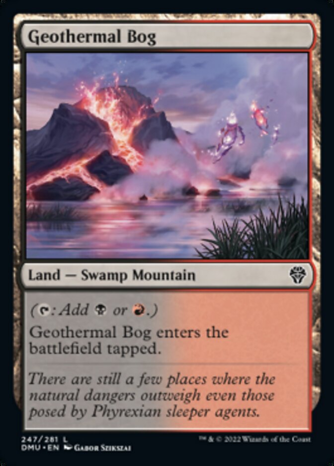 Geothermal Bog [Dominaria United] | Exor Games Truro