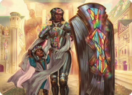 Guardian of New Benalia Art Card [Dominaria United Art Series] | Exor Games Truro