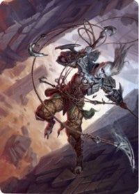 Akiri, Fearless Voyager Art Card [Zendikar Rising Art Series] | Exor Games Truro